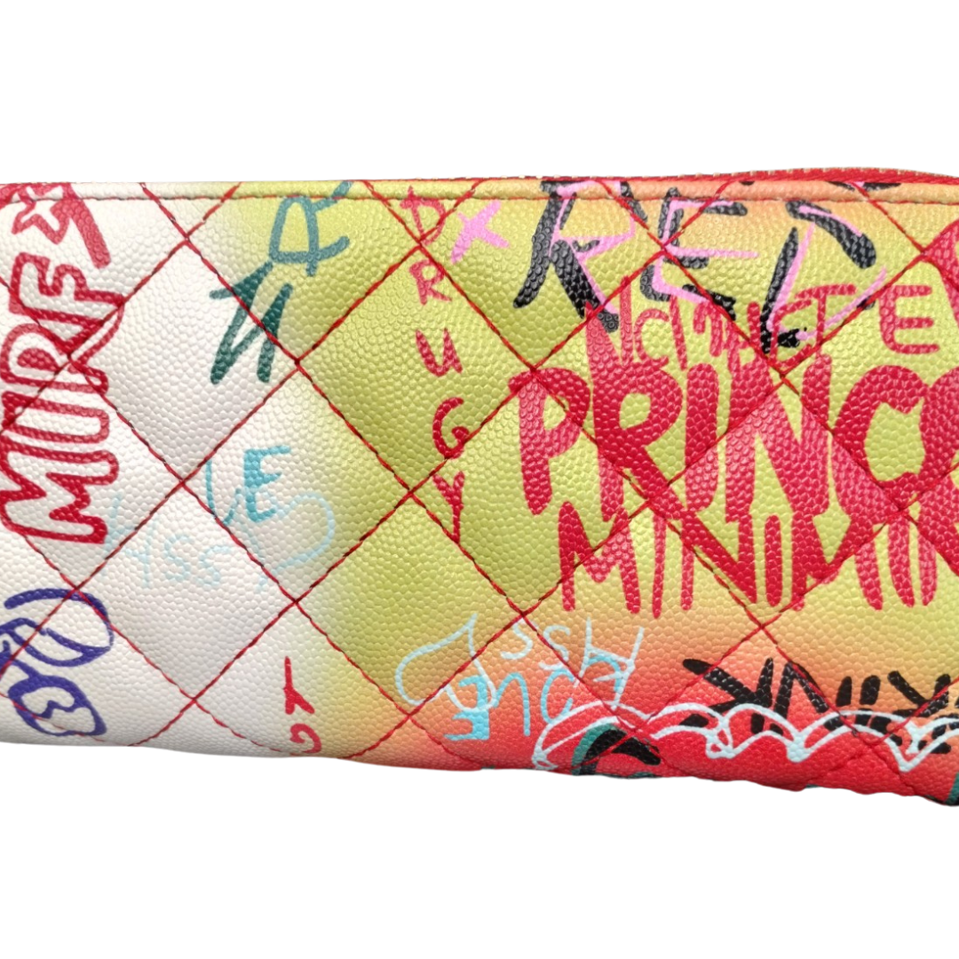 Graffiti Wristlet Wallet