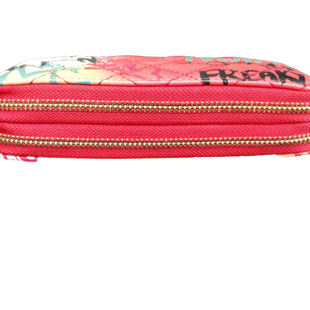 Graffiti Wristlet Wallet
