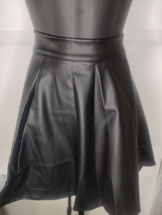 Kandis Faux Leather Skirt