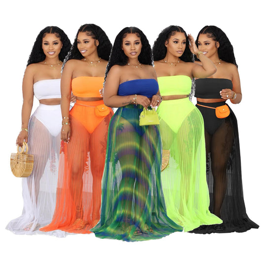 Two Piece Beach Party Swimwear