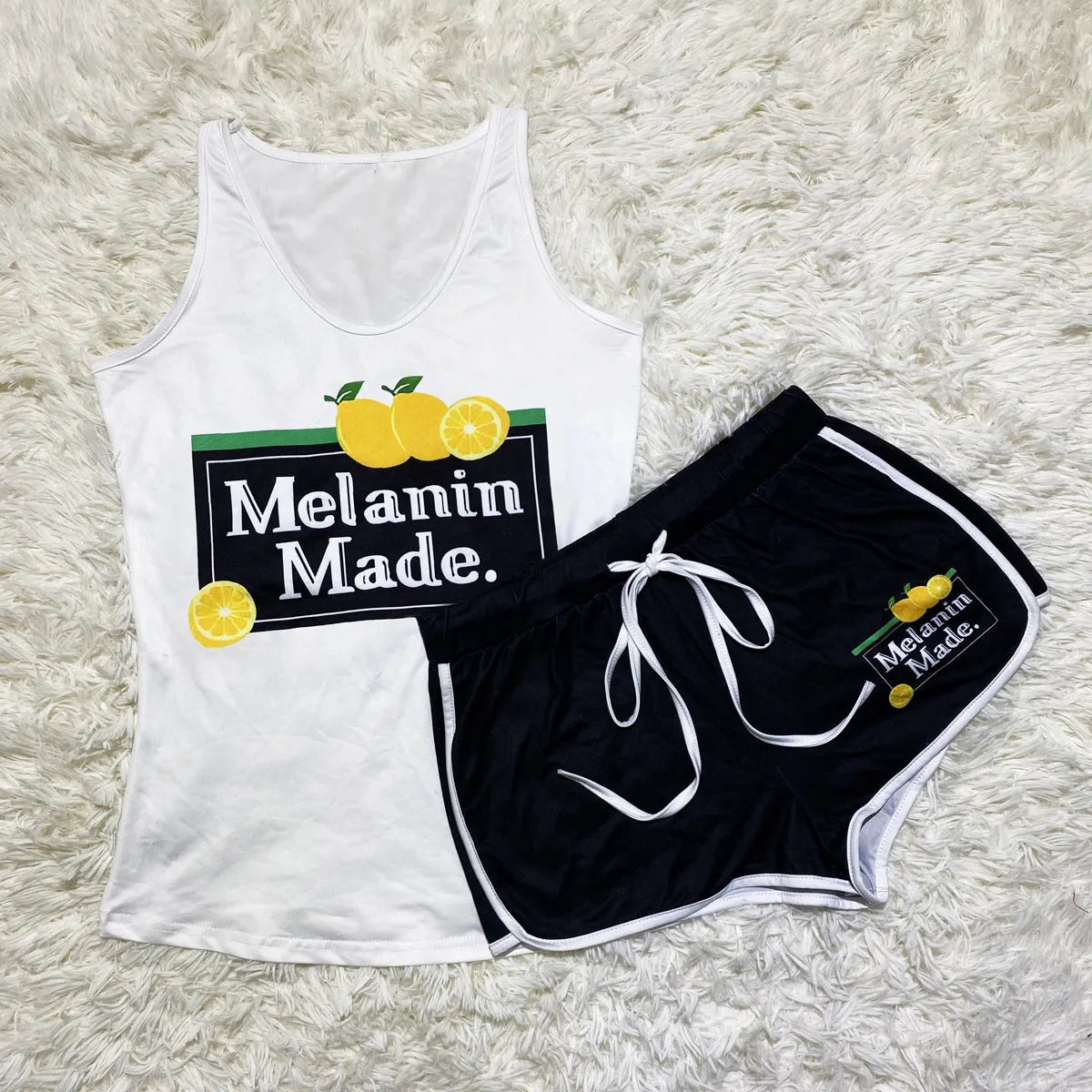 Melanin Tank & Short Set