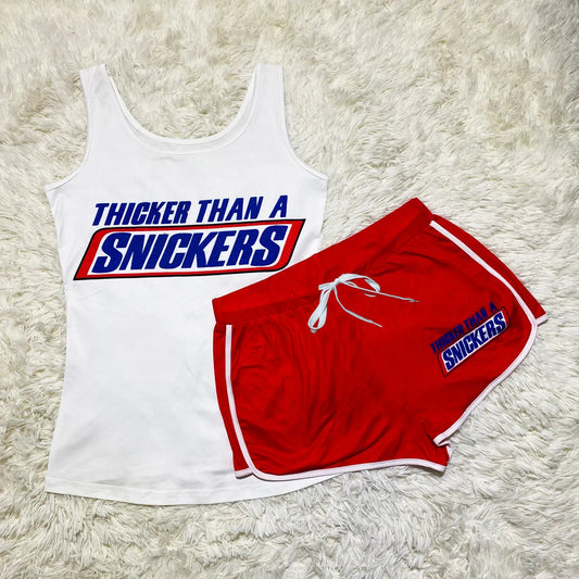 Thicker Snickers Tank & Short Set