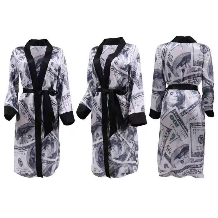 Silk Money Robe