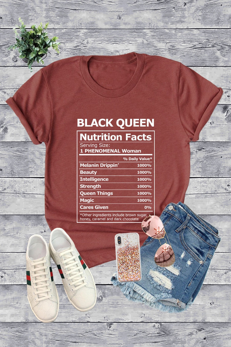 Black Queen Facts Tee