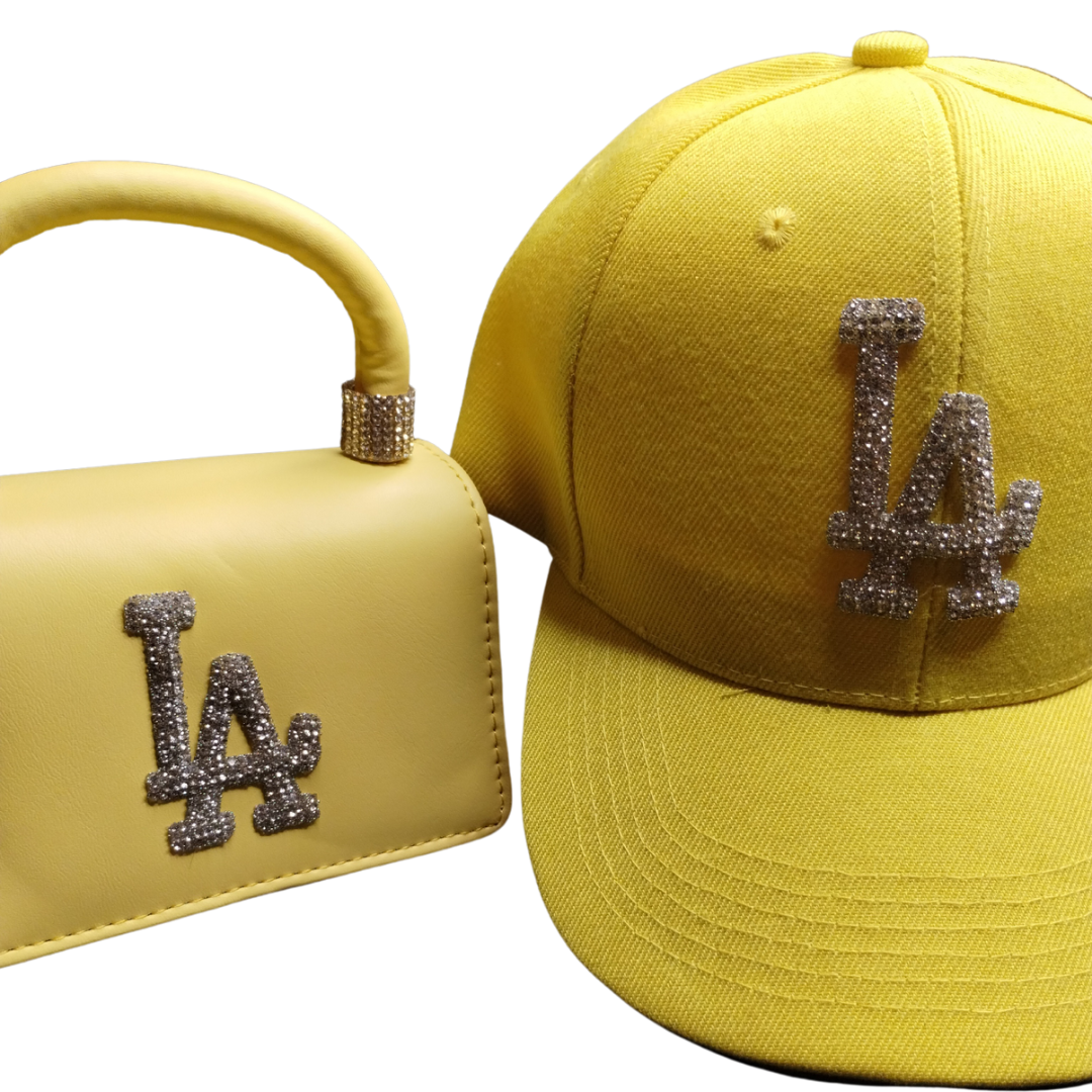 LA Glam Cap & Bag Set