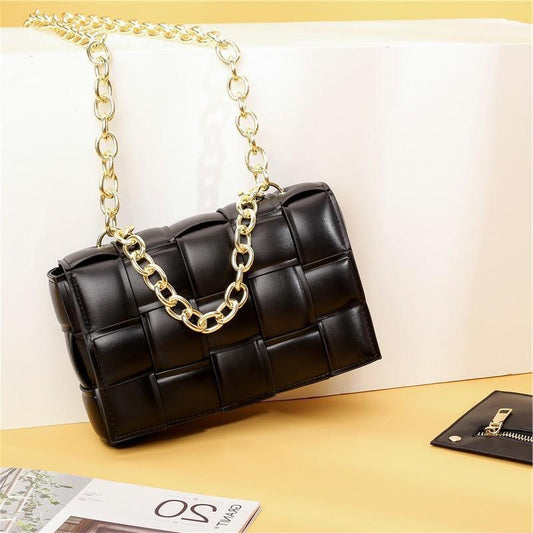 Quilted Chain Crossbody